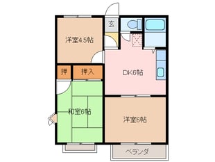 トラッドハウスＡの物件間取画像